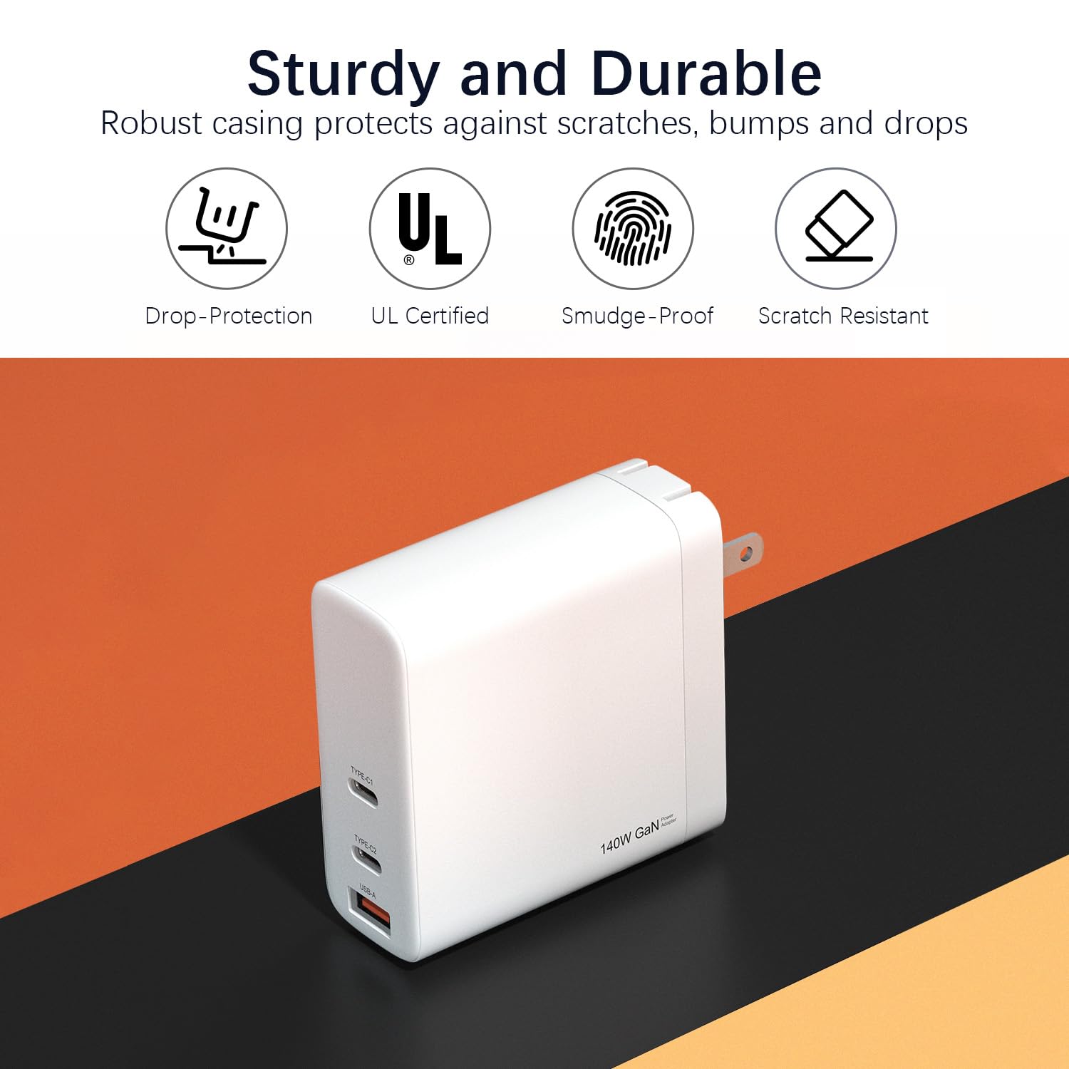Amazon | PD 充電器 140W GaN 充電器USB‐C acアダプター 140W急速充電
